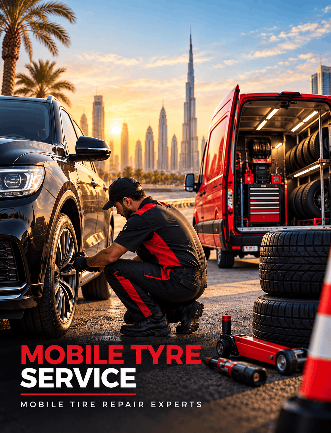 Google Ads Case Study for Mobile Tyre Service in Dubai | newtons creative