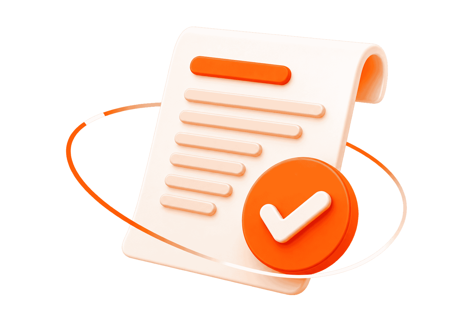 Terms Approval Document with Checkmark | newtons creative