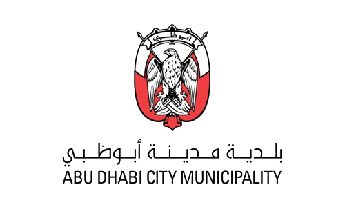 Abu Dhabi municipality partner logo | newtons creative